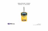 MiniRAE 3000 User’s Guide - Equipco: Rentals, Sales, … Sensor & Lamp Cleaning/Replacement ... MiniRAE 3000 User’s Guide Read Before Operating This manual must be carefully read