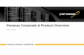 Panasas Corporate & Product Overview - HPC Advisory · PDF file · 2014-12-19management and compromise reliability and availability •Other Enterprise NAS systems deliver high reliability
