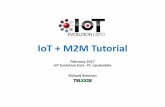 IoT + M2M Tutorial - TMCnet · PDF file · 2017-02-17devices, and download an appropriate device‐specific app. ... •Disaster management ... IoT+M2M Tutorial_(4)_S3_2017-02_r8a.pptx