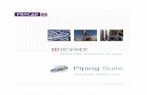 PROCAD Piping Suite Brochure · PDF filePiping Suite AutoORTHO Piping, Structural & Civil Drafting Software AutoFLOW P&ID Drafting Software AutoISO Piping Isometric Drafting Software
