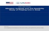 USAID FIRMS PROJECT Situation Analysis and Pre …pdf.usaid.gov/pdf_docs/PA00K74P.pdfUSAID FIRMS PROJECT Situation Analysis and Pre- ... With the inclusion of market demand, ... Situation