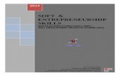 ENTREPRENEURSHIP SKILLS - Home Page :: Directorate …dget.nic.in/upload/539e73888beebSoftEntrpreneurshipSkills.pdf · introduction of Module on “Soft & Entrepreneurship Skills”