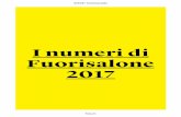 I numeri di Fuorisalone 2017 - Home - Studiolaboweb.studiolabo.it/download/fuorisalone_report/fs.it_2017...Fuorisalone 2017 RP FUORISALNE PAG//2 370K presenze al Fuorisalone Turnout