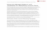 Using the Mindjet Platform and Templates for Marketing ... · PDF fileUsing the Mindjet Platform and Templates for Marketing Launch Plans launch plan, online. Your team needs only