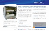 PROTECTION CCUM 21 - System Controls & Switchgears Reverse... · 2. CCUM 21 relay withdrawn from case. CCUM 21. Case. 1½D vertical draw out case suitable for flush mounting. Finished