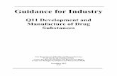 Guidance for Industry - Food and Drug Administration · PDF fileGuidance for Industry ... This guidance is applicable to drug substances as defined in the ... The Quality Target Product