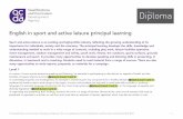 English in sport and active leisure principal learningarchive.teachfind.com/qcda/orderline.qcda.gov.uk/gemp… ·  · 2011-03-24... 1 - English in sport and active leisure principal