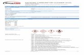 RACEPRO CARBURETOR CLEANER 10 OZ.bravoom.com/.../2016/06/00133_Carb_Choke_Cleaner_SDS.pdfRACEPRO CARBURETOR CLEANER 10 OZ. Safety Data Sheet according to Federal Register / Vol. 77,