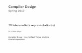 Compiler Design - ETH Zpeople.inf.ethz.ch/zmajo/teaching/cd_ss17/slides/w15_02... · Simple compiler: Tree-based IR §One assignment statement: ... §Simple solution: ... §More on