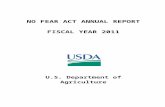 No FEAR Annual Report FY 2004 - USDA · Web viewThe OASCR conducted the civil rights review of all USDA agencies’ policies, rules, regulations, advisory committees, and reorganizations