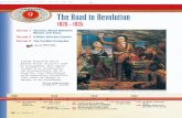 The Road to Revolution · PDF fileThe Road to Revolution 1826 –1835 ... the Mexican culture and follow the rules required ... and would drive away all the poor devils who had been