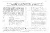 Power Transformer Economic Evaluation in Decentralized ... · PDF fileIEEETRANSACTIONS ON INDUSTRIAL ELECTRONICS, VOL.59,NO.5,MAY2012 2329 Power Transformer Economic Evaluation in