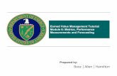 Earned Value Management Tutorial Module 6: Metrics ...energy.gov/sites/prod/files/maprod/documents/EVMModule6.pdfEarned Value Management Tutorial Module 6: Metrics, Performance Measurements