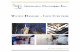 Water damage - Loss ControL - axisgroup.insureaxisgroup.insure/images/uploads/Water_Damage_Loss_Control.pdf · Water Damage-Loss Control Hot Water Tanks Routine maintenanceand inspection