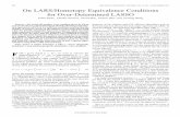 894 IEEE SIGNAL PROCESSING LETTERS, VOL. 19, …wyp/resource/papers/On LARS 06319361.pdfOn LARS/Homotopy Equivalence Conditions for Over-Determined LASSO ... (Centre de Recherche en