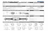 Axle Order Form - Strange · PDF fileAxle Order Form Dimension Definitions & Common Sizes Brake Register Centers the factory OEM brake drum or rotor and where applicable the wheels
