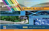price list--jan 13 - BS Publications list--jan 13.pdfCivil Engineering 7 ... Nanotechnology” has become one of the youngest ... PRICE LIST - Jan 2013 3 Prices are subject to change