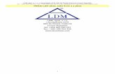 PRICE LIST 2013, valid from 1.1.2013 LDM, spol. s r.o. · PDF filePRICE LIST 2013, valid from 1.1.2013 ... Valve complete specification no. for ordering for RV 111 ... Auma, Schiebel,