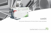 The proven dimension of conical twin screw extruders the new series of conical twin screw extruders, is the sixth generation of this machine type from battenfeld-cincinnati and an