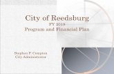 City of Reedsburg97FD82C9-9684-40B9-B39A... · Revenue for 2018 is programmed for regulation, licenses and permits at $458,985. This is an increase over 2017 of 19.86% . Budget Format