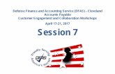 Defense Finance and Accounting Service (DFAS) - · PDF fileDefense Finance and Accounting Service (DFAS) - Cleveland Accounts Payable . Customer Engagement and Collaboration Workshops