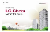 LUPOY PC Resin - polyrob.net PC.pdfMerits & Limitations LG ChemPC Merits –Clarity –Toughness –Heat resistance –Weather-ability –Dimensional stability –Electrical properties