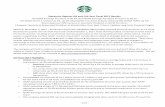 Starbucks Reports Q4 and Full Year Fiscal 2017 Results · PDF fileStarbucks Reports Q4 and Full Year Fiscal 2017 Results . ... Starbucks Experience to our customers.” ... Fourth