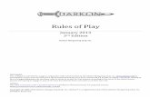 Rules of Play - Darkon Wargaming Club Wargaming Club, Inc. ‘Rules of Play’ are based on the original Emarthnguarth Outdoor Wargaming System , developed by ... Darkon Rulebook Preface