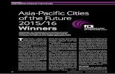 Asia-Pacific Cities of the Future 2015/16 Winners fDi’s Asia-Pacific Cities of the ... ninth place in 2013/14 to clinch sec- ... all winner of megacities, topping Economic Potential