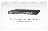 The Physical Interface Guide - Cisco - Global Home · PDF fileCisco TelePresence System Codec C60 Physical interface guide ... • Alarm – The ALARM LED turns ON when there is no