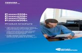 Product brochure - Toshiba TEC downloads/Brochure_e... · Product brochure. 2 e-STUDIO5508a ... MFP and enables Wi-Fi Direct printing — ideal for mobile users. ... (NDPS), SAP,