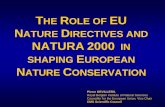 THE ROLE OF EU NATURE DIRECTIVES AND …ec.europa.eu/environment/archives/greenweek2007/sources/files/day1...Trade in Endangered Species of Wild Fauna and Flora ... Network Concept