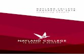 NAYLAND COLLEGE PROSPECTUS 2018 Inspiring People · PDF fileKIA ORA KOUTOU WELCOME TO NAYLAND COLLEGE Nayland College has been serving the Nelson community for over 50 years.