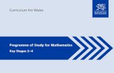 Programme of Study for Mathematicslearning.gov.wales/docs/learningwales/publications/... ·  · 2016-10-31Programme of Study for Mathematics Key Stages 2–4 Curriculum for Wales.