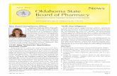 News Oklahoma State Board of Pharmacy · PDF file · 2016-09-28News Oklahoma State Board of Pharmacy Continued on page 4 ... non-FDA approved products into the drug supply, which