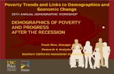 Poverty Trends and Links to Demographics and … Trends and Links to Demographics and Economic Change Frank Wen ... the worst form of ... 2000 2001 2002 2003 2004 2005 2006 2007 2008