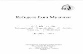 Refugees from Myanmar - icj.org in March 1992, the Myanmar Government said that there were about 4,000 ... Muslims - a minority known as Rohingya who insist they are different from