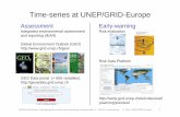 Time-series at UNEP/GRID-Europe - ESPON · PDF fileTime-series at UNEP/GRID-Europe ... Population by 3 age classes for years 2000 and 2005. ... 6/5/10, Luxembourg H. Dao, UNEP/GRID-Europe