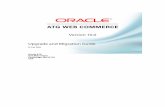 Version 10.0 Upgrade and Migration Guide - docs. · PDF fileOracle ATG Web Commerce Upgrade and Migration Guide – 9.1 to 10.0 iii Contents μ Contents 1 Introduction 1 2 New in ATG