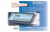 Product Profile - cry · PDF fileMagnetic Products. Precision Inspection Instruments. Machine Shop Aids. Product Profile Works : W-174 A, 'S' Block, M.I.D.C., Bhosari Industrial Estate,