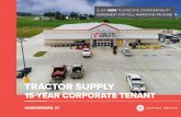 Tractor Supply Co. - Capital Pacificcp.capitalpacific.com/Properties/Tractor-Supply-Co-HardinsburgKY.pdf · tractor supply co. 15-year corporate ... suit tractor supply with a corporately