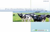 Pre-Feasibility Study on Dairy Farm in  · PDF filePRE-FEASIBILITY STUDY ON DAIRY FARM IN SINDH 2010 ... by SBI or by any of its directors, ... 2 SWOT ANALYSIS
