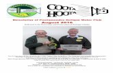 Newsletter of Cootamundra Antique Motor Club …cootamundraantiquemotorclub.org/cootahoota/cootahoota201608.pdfNewsletter of Cootamundra Antique Motor Club August ... Swap Meet Co-ordinator