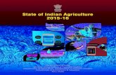 State of Indian Agriculture 2015-16 · PDF fileState of Indian Agriculture 2015-16 Government of India Ministry of Agriculture & Farmers Welfare Department of Agriculture, Cooperation
