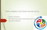 Data Integrity and Data Governance - IFFiff.nu/_files/karen2016/dataintegrity1.pdf · Data Integrity and Data Governance ... What is your overarching value? What is your most important