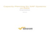 Capacity Planning for SAP Systems on AWS: Sizing Guidelines · PDF fileMigration Scenarios A sizing proposal ... Capacity Planning for SAP Systems on AWS July 2015 1 2 13. Capacity