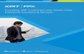Providing SAP Customers with World-Class Enterprise ... · PDF fileProviding SAP Customers with World-Class Enterprise Solutions & Services ... provides rapid deployments and migration