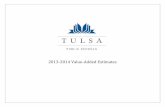 2013-2014 Value-Added Estimates - Tulsa Public Schools · PDF fileinformation about how value-added works and detailed reports regarding each school’s value added estimates. ...
