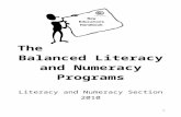 The Balanced Literacy Program - Home - Education · Web viewThinking about the key teaching practice that is used Talking the learner through steps Demonstration is EXPLICIT Students