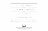 Guidelines for the Classification and Coding of Industrial ...infohouse.p2ric.org/ref/03/02574.pdf · Americans with Disabilities Act, ... iv APPENDICES Appendix A ... contact this